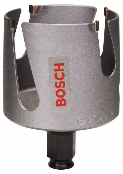 Lochsäge Multi-Construction 76mm mit HM-Zähnen und Power-Change-Adapter