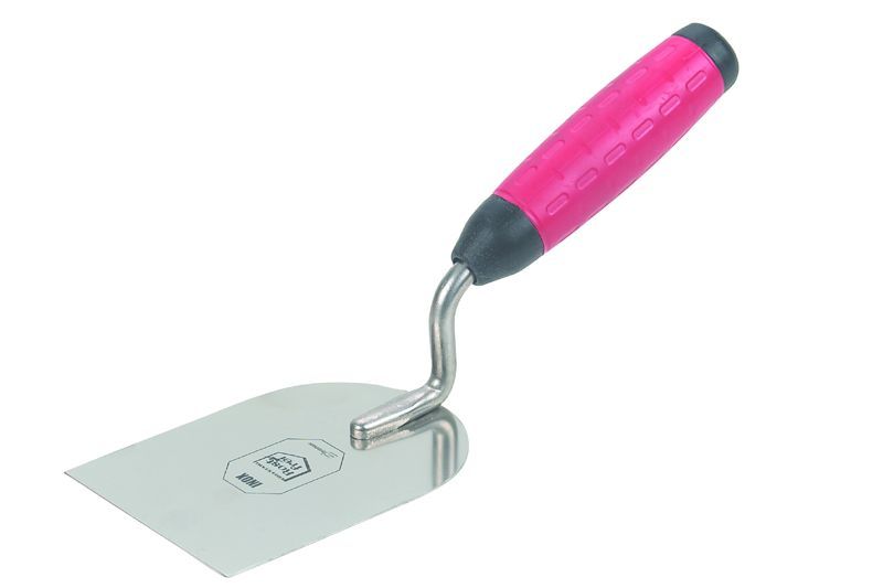 Gipserspachtel, gekröpft, SOFT, INOX Blattbreite mm: 60