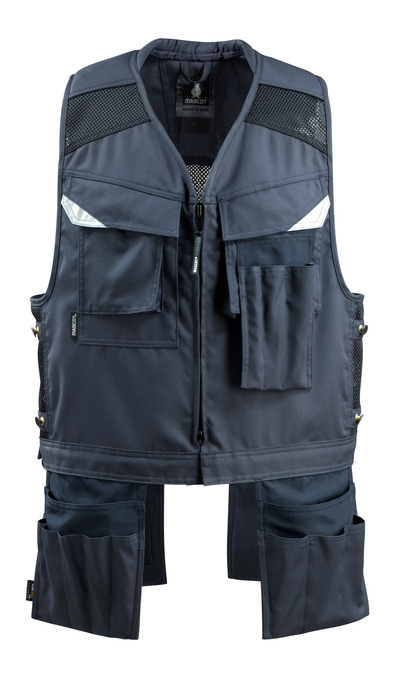 Werkzeugweste Baza Hardwear Schwarzblau L MASCOT