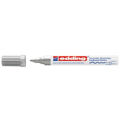 Lackmarker 4040 Deco silber