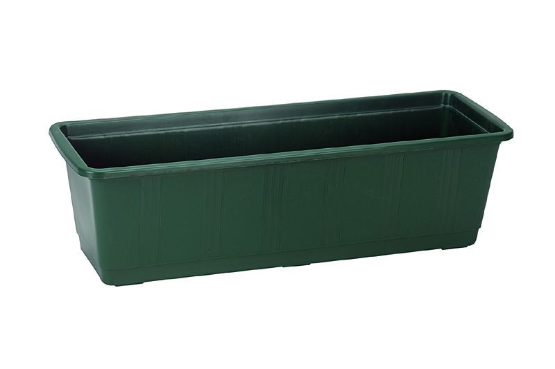 Pflanzkasten Extra Gross grün Aussenmass cm: 80X21, Höhe mm: 175