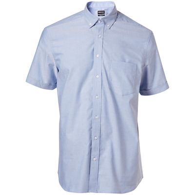 CROSSOVER Hemd kurze Ämel Mascot VALBONNE Hellblau 130g/m2  Gr. C50