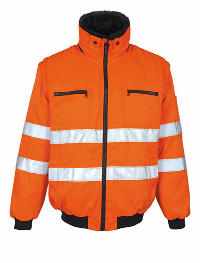Innsbruck Pilotenjacke EN 20471-Kl 2 Gr. M  Hi-Vis-Orange  MASCOT