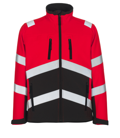 Jacke Antas Safe Young h-vi Rot/D-anthr 2XL MASCOT