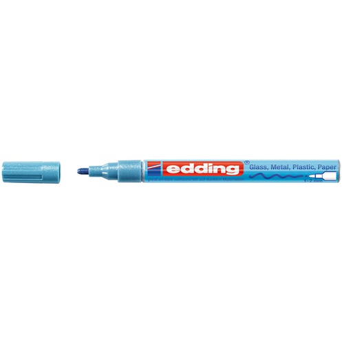 Lackmarker 751 hellblau-metallic
