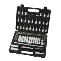 Steckschlüssel-Satz 61-Teilig / 3/8" JET-Tool X-561B