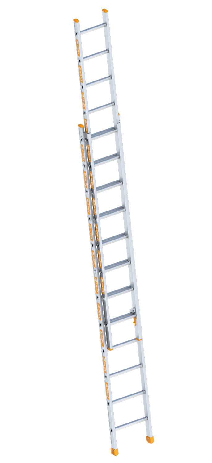 Schiebeleiter  LAYHER 1035 2x14 Sprossen, 7.20m