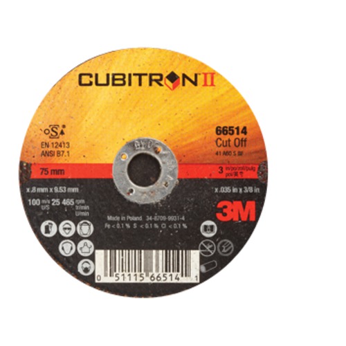 Trennscheibe Cubitron II 115 T41, 115 x 22.23 A36 Trennscheibe Cubi II 115x1,6