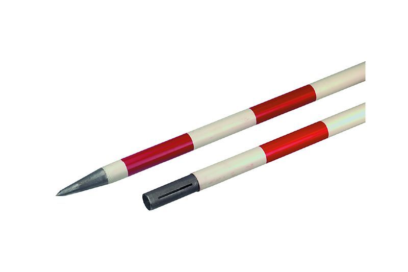.JALONS STAHL, ZERLEGBAR 10 CM-TEILUNG