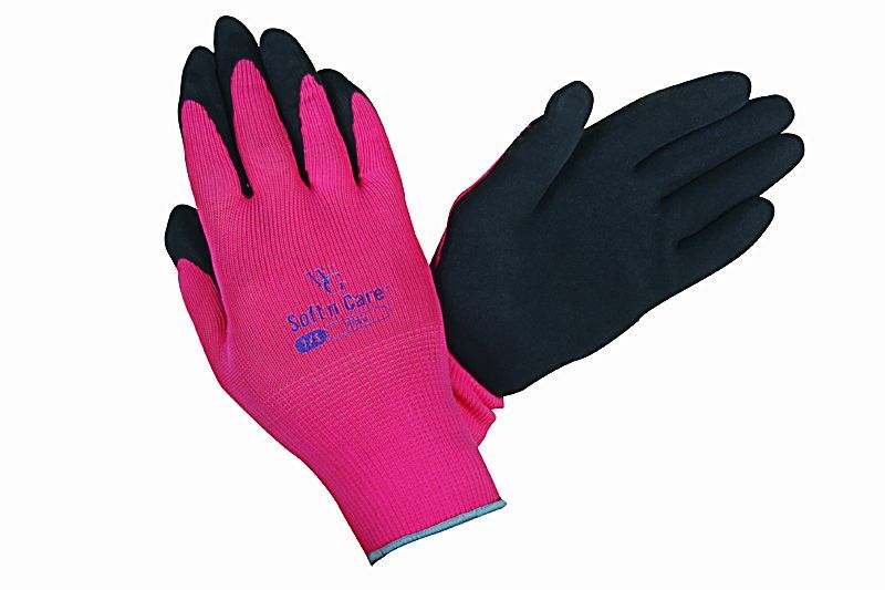 Handschuh Flora rosepink Grösse: 7