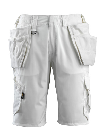 Handwerkershorts Olot Hardwear Weiß C43 MASCOT