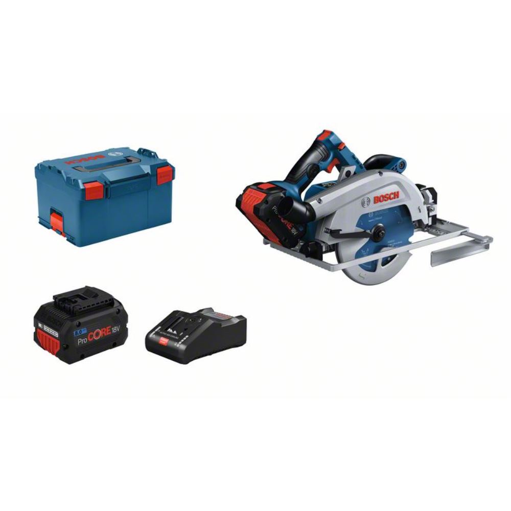 Akku Kreissäge Bosch GKS 18V-68 GC 2X8.0Ah / L-Boxx, BITURBO