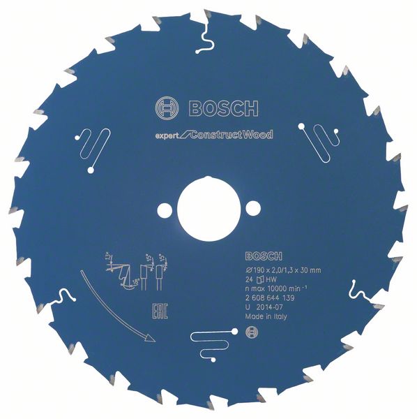 Kreissägeblatt HM EX CW H 190X30 / 24 Z