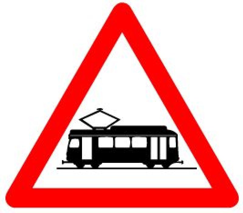 1.18 Strassenbahn Grösse cm: 90, Ausführung: Scotchlite HI