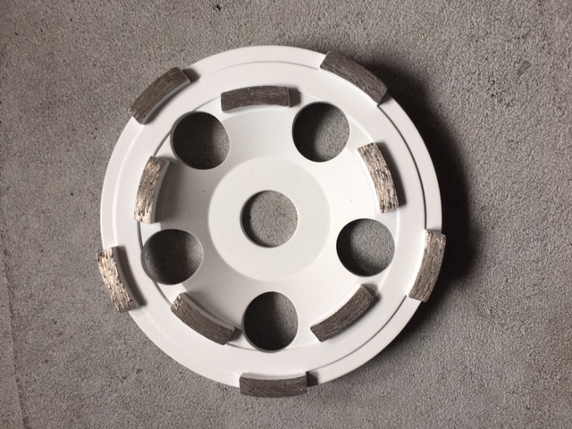 Topf-Dia-Scheibe f. Bosch Maschine 125mm Granit, Beton, Universal, Nozar