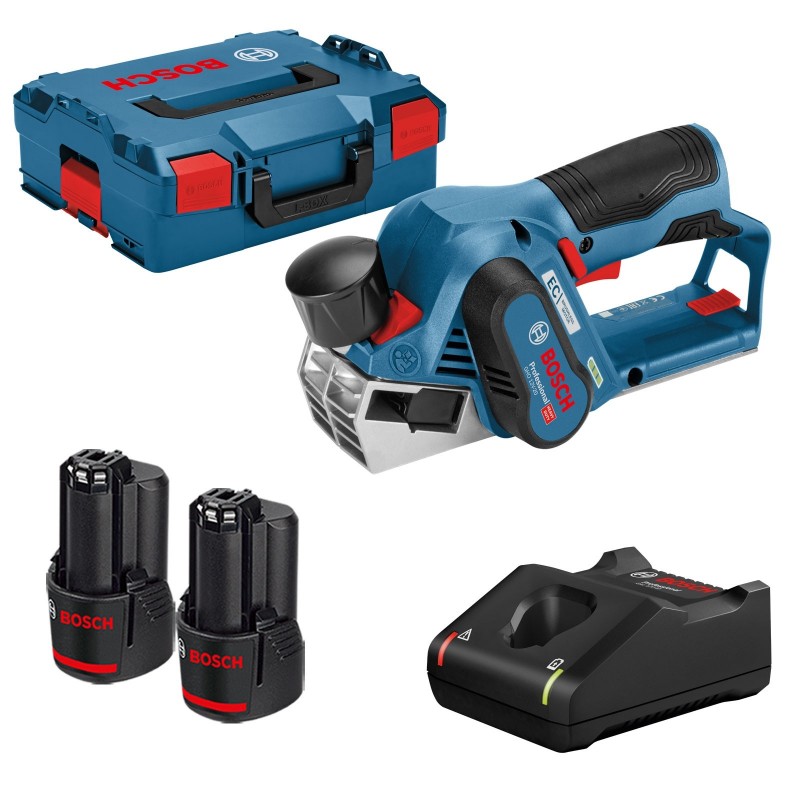 Bosch Akku-Handhobel GHO 12V-20 2 X 3.0Ah AKKU