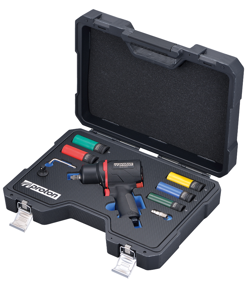 PROTON DLS-1000 Set Druckluft-Schlagschr 9-teilig