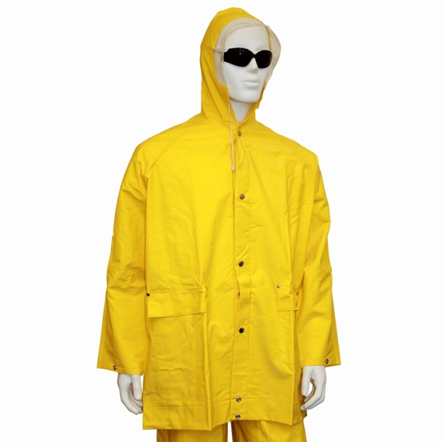 Kachelbild Regenschutzkleidung