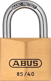 Hangschloss Abus 85/40 gleichschliessend KA709, Bügel Ø 6 mm