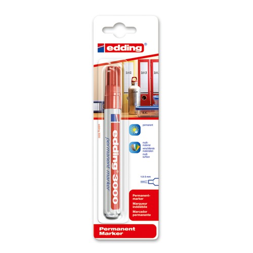 Permanent Marker 3000 rot SB Permanent M rot SB