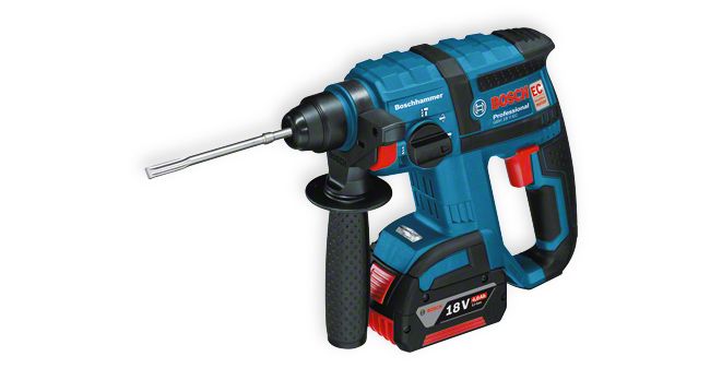 Akku Bohrhammer Bosch GBH 18V-26 F 2x6.0Ah/ L-Boxx