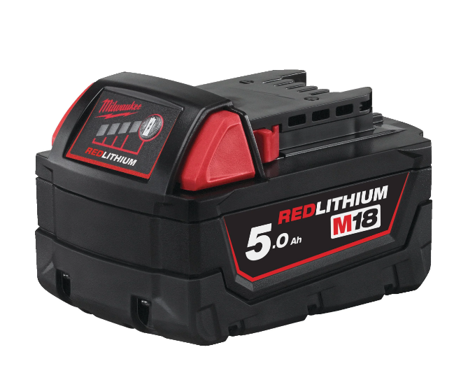 Akku-Packs MILWAUKEE 18 Volt M18B5 5,0 Ah / LI-ION
