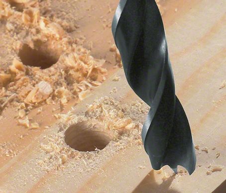 Bit 1/4' Holzspiralbohrer  10MM