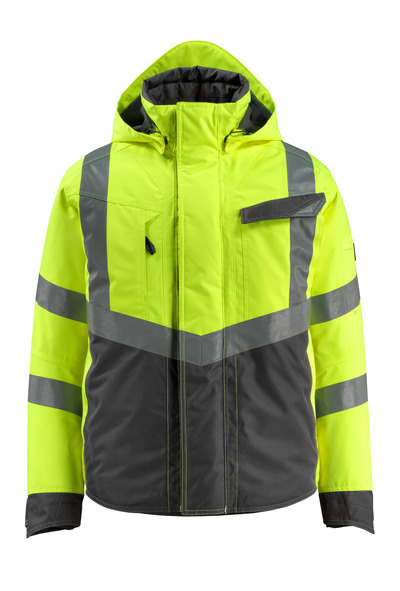 Jacke Hastings Safe Supreme h-vi Gelb/D-anthr 2XL MASCOT