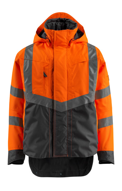 Jacke Harlow Safe Supreme orange-dark anth 4XL MASCOT