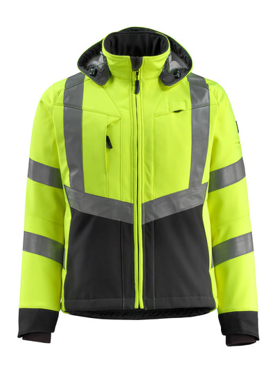 Jacke Blackpool Safe Supreme h-vi Gelb/Schw 2XL MASCOT
