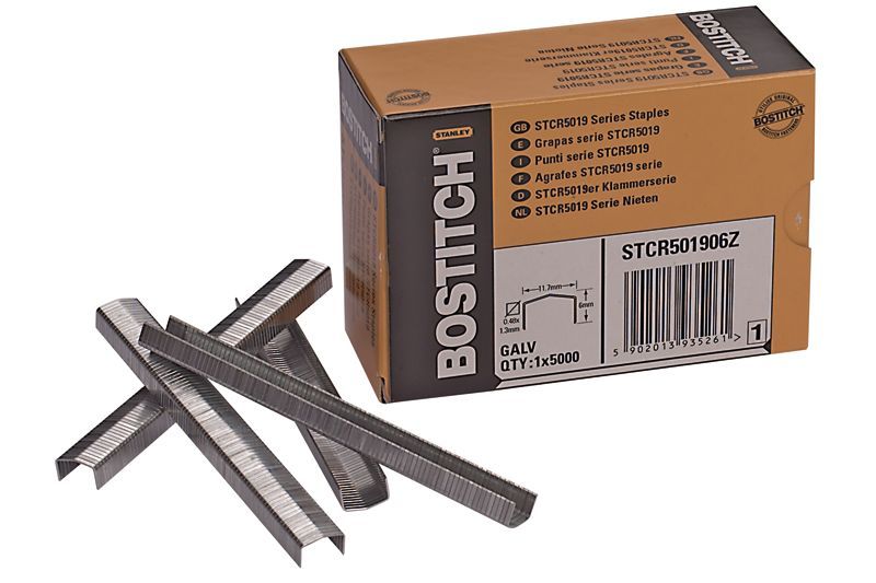 Heftklammern BOSTITCH  (5000 Stk) Länge: 8, Breite mm: 11.5