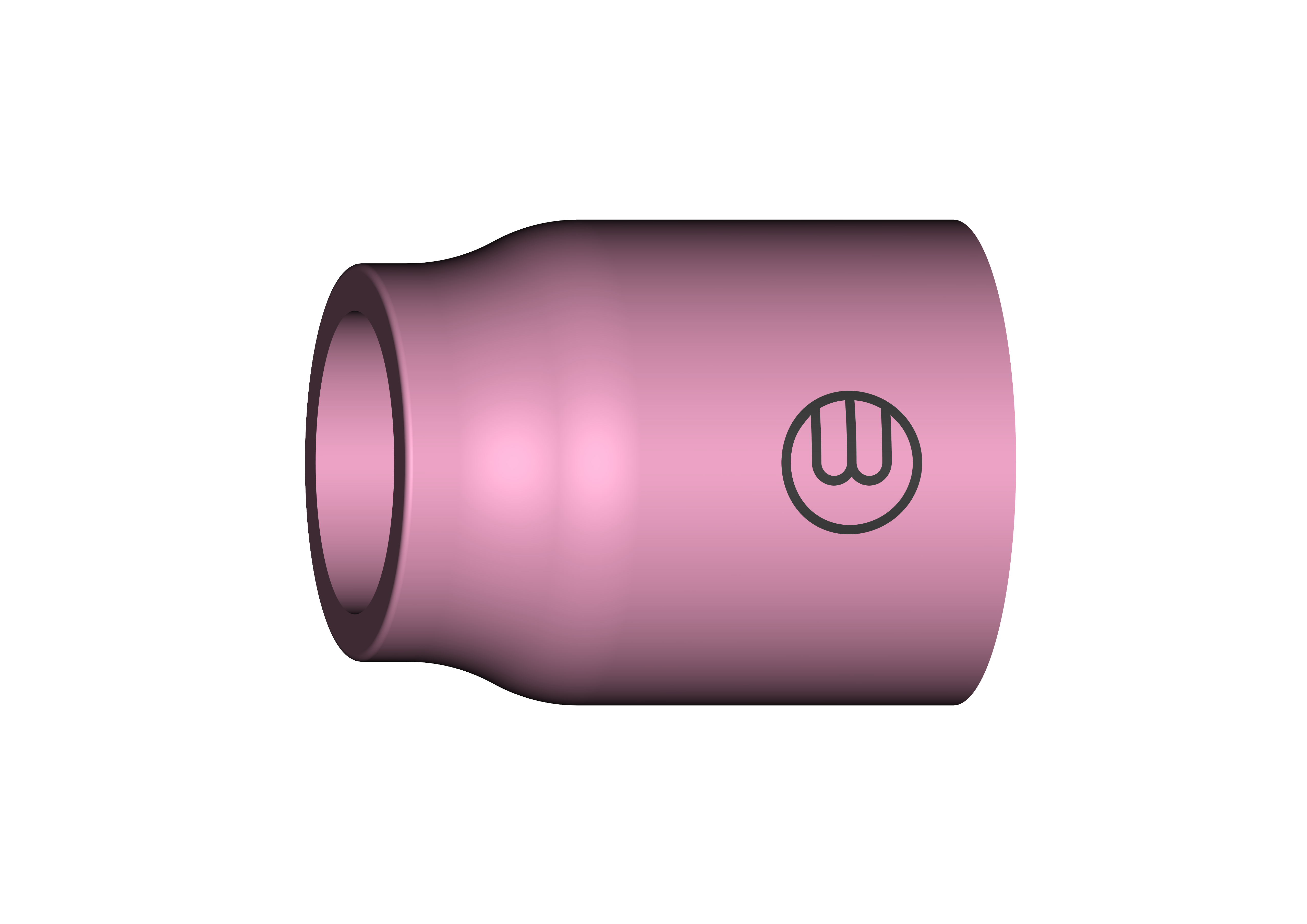 Keramische Gasdüse 25.5mm Gr.8, STR9/20