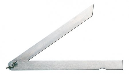 Schrägmass Metall 3-tlg. 200x20x3mm Schr Met. 200x20
