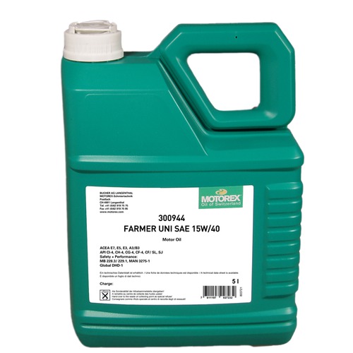 Motorenöl Farmer Uni 15W/40 5Liter Motor Farmer Uni 5Liter