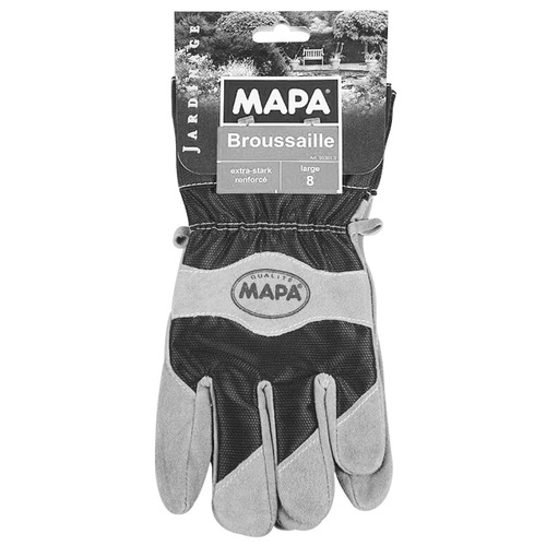 Handschuhe Broussaille Spaltleder/Nylon 8