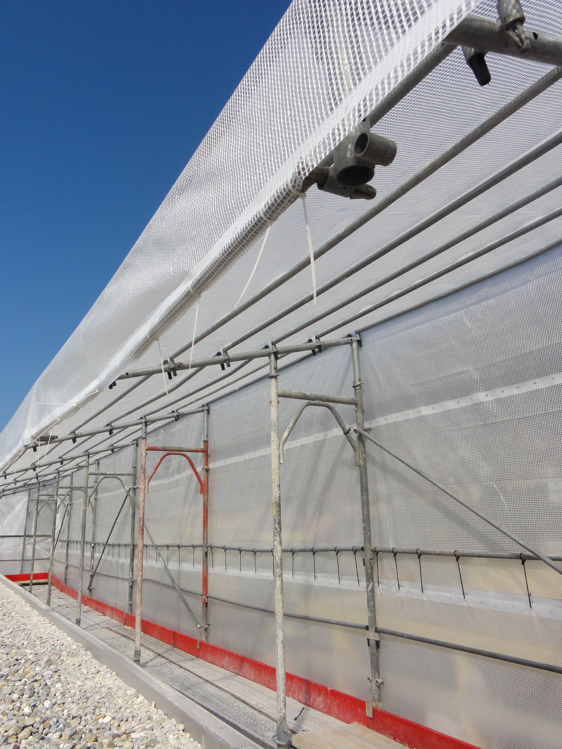 Gerüstplane 4.10x20m 200g/m2