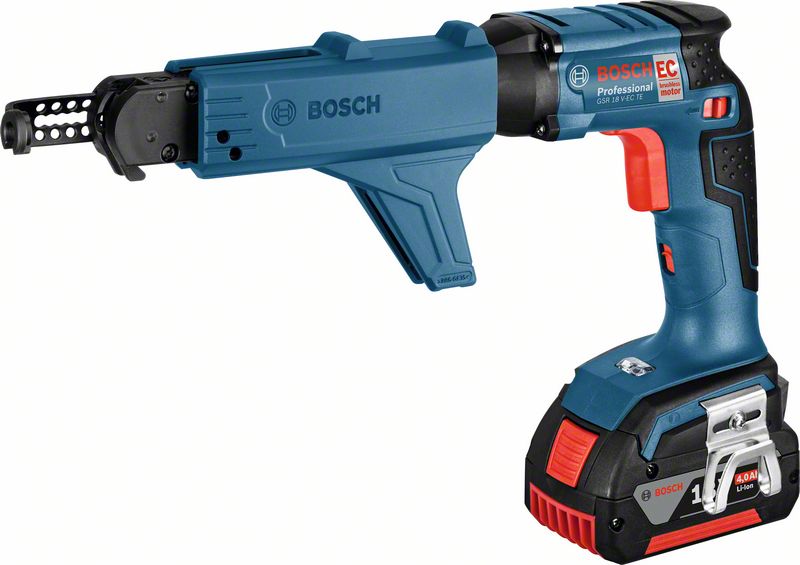 Akku Schrauber Bosch GSR 18V-EC TE 2x5.0Ah / L-Boxx + MA55