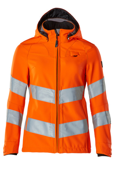Soft Shell Jacke hi-vis orange 18512-246 MASCOT EN 20471/KL 3  Gr.3XL