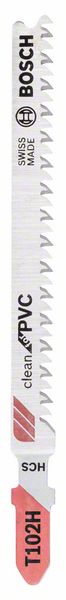 STICHSAEGEBLATT T 102 H für PVC / 5 STK.