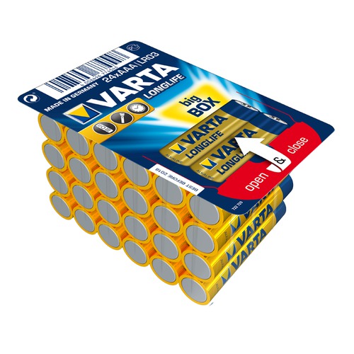 Batterien Longlife AAA 24er