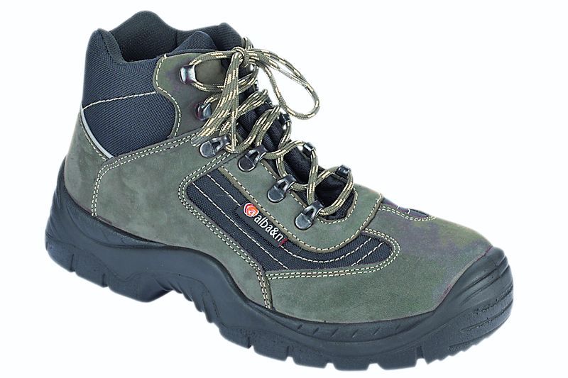 Schnürstiefel Aosta grau Grösse: 43, EN ISO 20345: S1P