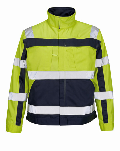 Cameta Arbeitsjacke MASCOT EN 471 Kl 2 gelb/marine Gr. C56 /XL