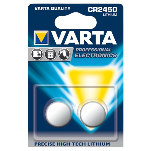 Batt.Electronics CR2450, 2Stk. 2 Stk. SB Batt.Electro. CR2450, 2Stk.