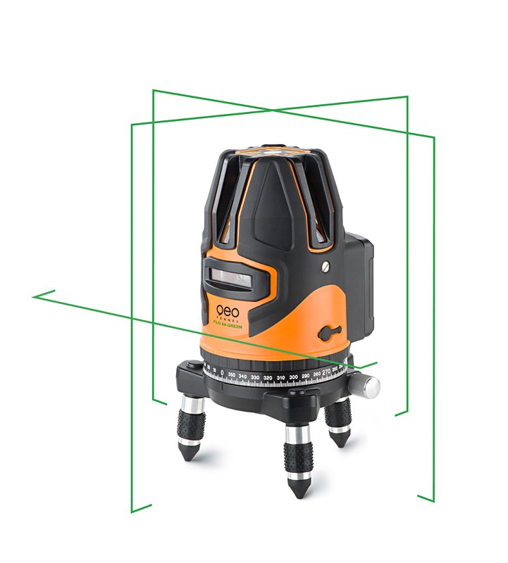 geoFennel FLG 64 GREEN HP Multilinienlas + Easy-TRACK