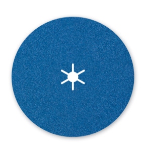 Schleifscheibe 150mm K24 Blue Pack à 25 Stück / 8mm Innenloch
