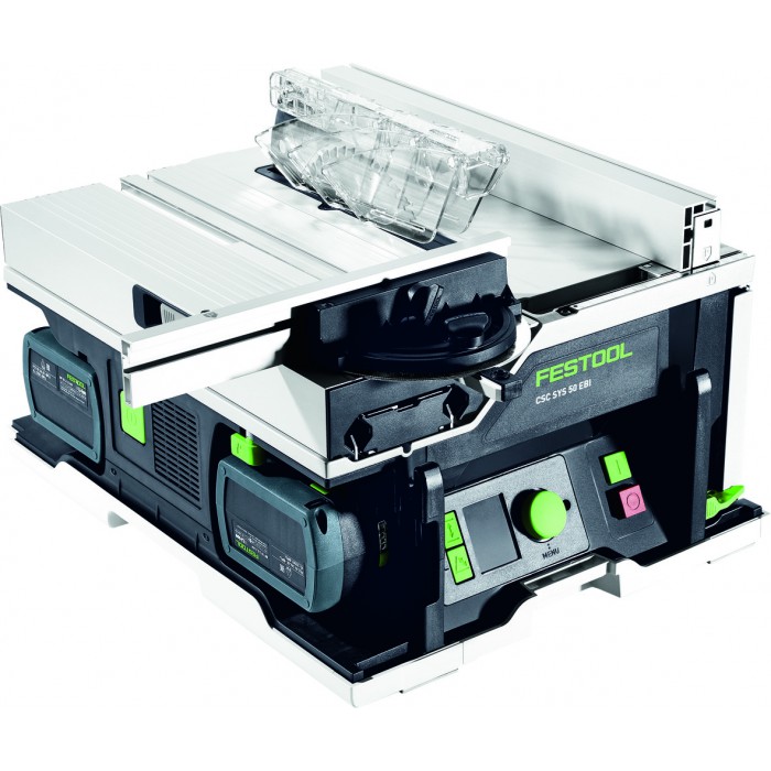 Akku-Tischkreissäge Festool CSC SYS 50 E 36V, 2x5.0Ah
