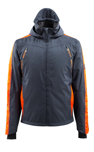 Gandia Jacke MASCOT Schwarzblau/orange  Gr. L