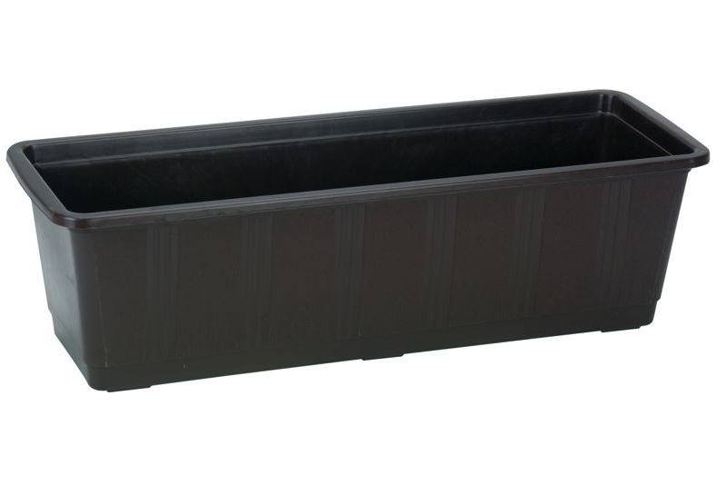 Pflanzkasten Extra Gross braun Aussenmass cm: 60X21, Höhe mm: 175