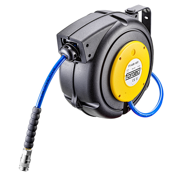 FORTEC FT-AIR-10-IT Schlauchaufroller 10 Anschlussschlauch 2.5m