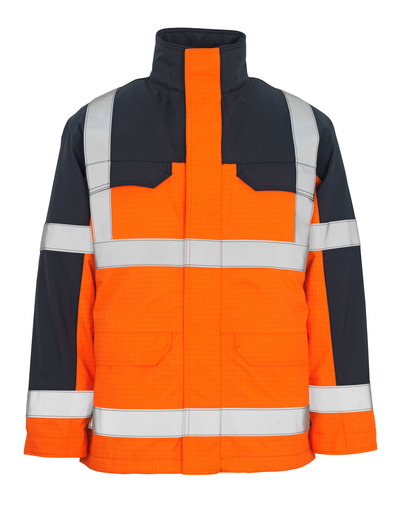 LUNGERN Pilotjacke MASCOT EN 471 Kl 3 orange/marine Gr. XXL